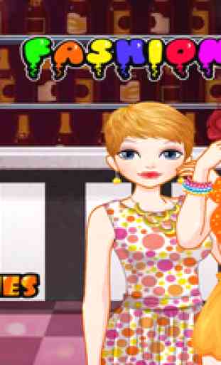 Party Filles - Jeu d'habillage et maquillage pour les filles qui aiment les jeux de mode 1