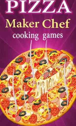 Pizza Maker Chef - Cuisine Jeux de Filles Hot fou Déjeuner Dîner Fast-food 1
