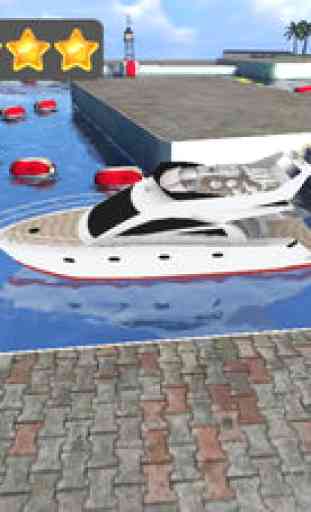 3D Yacht Boat Parking Game 1