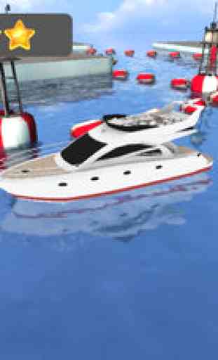 3D Yacht Boat Parking Game 3