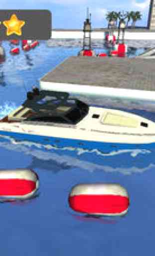 3D Yacht Boat Parking Game 4
