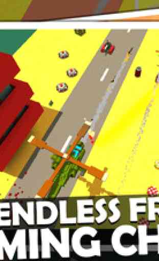 guerres de la ville de pixel: smasher routier 2