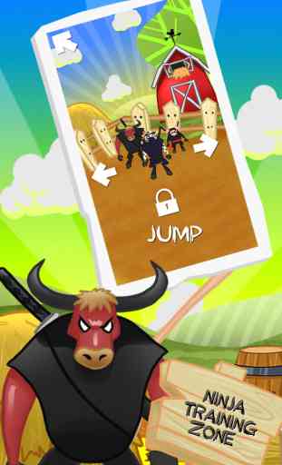 Ninja Cow Jump: Hay Season Adventure 2