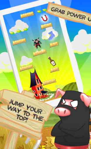 Ninja Cow Jump: Hay Season Adventure 4