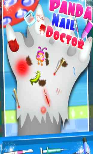 Panda Nail Doctor Game - Panda Hospital 1