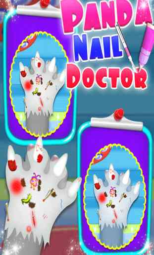Panda Nail Doctor Game - Panda Hospital 2