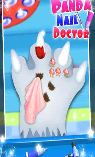 Panda Nail Doctor Game - Panda Hospital 4