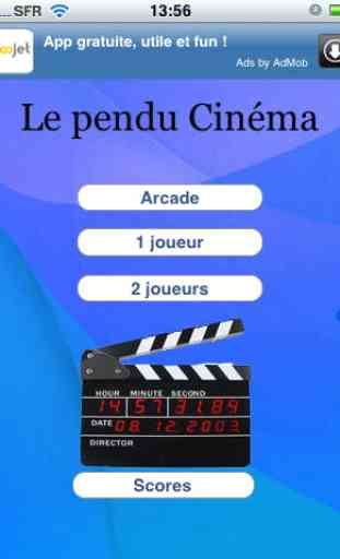 Pendu Ciné (Hangman Movies) 1