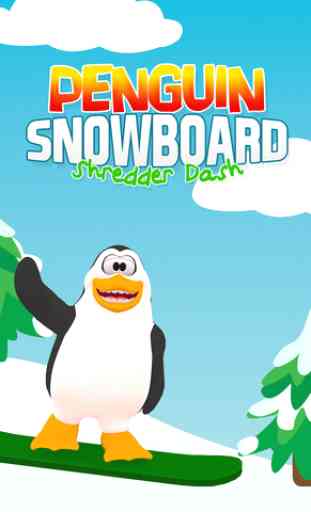 Penguin Snowboard Shredder Dash: Downhill Mountain Racing 3