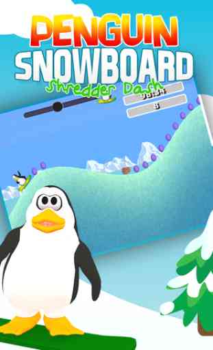 Penguin Snowboard Shredder Dash: Downhill Mountain Racing 4