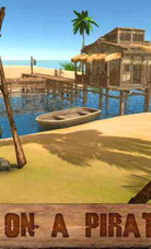 Pirate Island Survie Simulateur 3d 1
