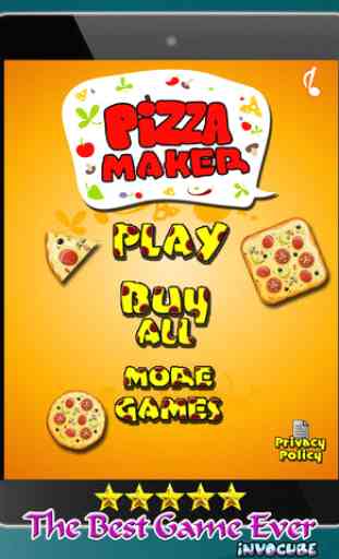 Pizza Maker - jeux de cuisine 4