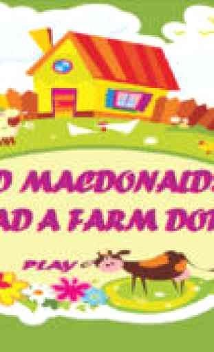 Vieux Mac Donalds ferme relier les points 1