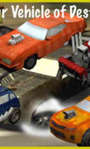 Guerrier De La Route Voiture Écrasement Course: Un Trafic Jeu De Simulation De Course 3D En Simplifié (Road Warrior Car Crush Racing: A 3D Traffic Simulation Racer Game) 2