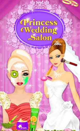Jeux Makeover et Dress-Up pour Filles - Princesse Salon de mariage 1