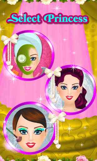 Jeux Makeover et Dress-Up pour Filles - Princesse Salon de mariage 2