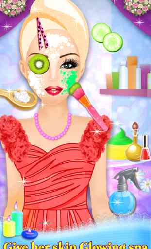 Jeux Makeover et Dress-Up pour Filles - Princesse Salon de mariage 3