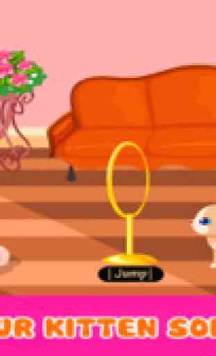 Le Chaton Mignon - Soignier chat virtuel mignon et adorable dans les jeux de chats 3