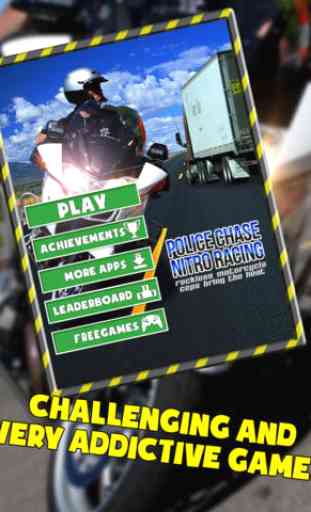 Police Chase Nitro Racing: Reckless Motorcycle Cops Bring the Heat Pro 3