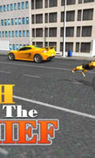 Police Dog Chase Crime ville - cop de véritable crime city chase simulateur 3D 1