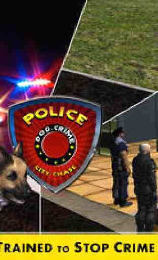 Police Dog - Crime City Chase Outlaws et les attraper pour être le Cop Dog 1