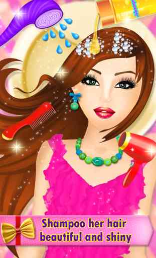 Princesse Hair & Fashion Makeover - Maquillage & Dress-Up Jeux pour les filles 2