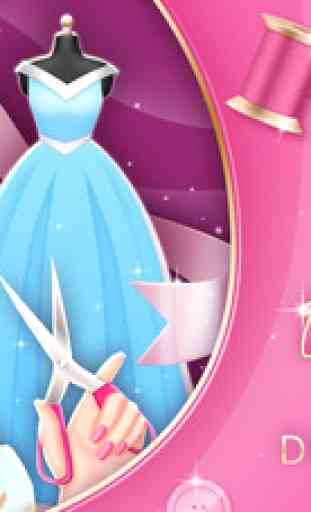 Jeux de mode pour fille: Salon pour princesses 1