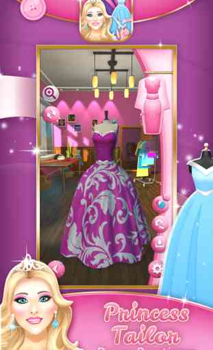 Jeux de mode pour fille: Salon pour princesses 2