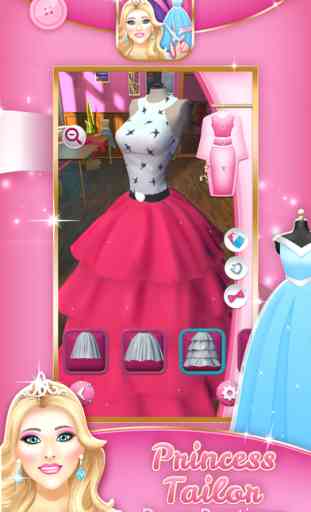 Jeux de mode pour fille: Salon pour princesses 3