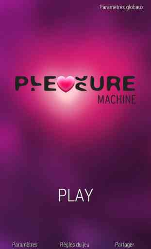 Pleasure Machine - Jeu érotique pour couples 1