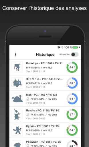 Poke Genie pour Pokémon Go Auto IV Calculator 2