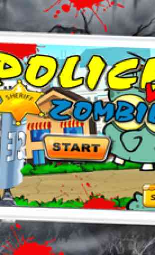 Police VS Zombies Ate My Friends Jeu Run Z 2 1