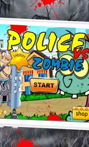 Police VS Zombies Ate My Friends Jeu Run Z 2 3