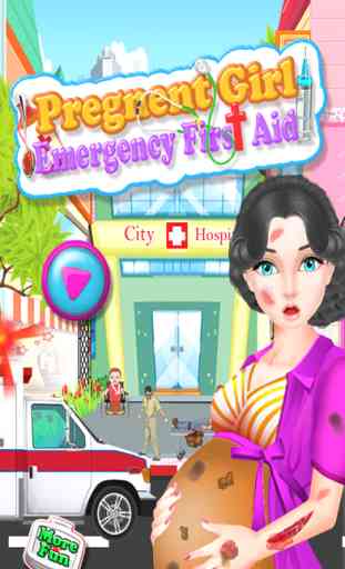 Pregnant Girl Emergency First Aid - Free Doctor Surgery Girls Game 2
