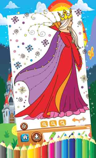 Princesse Coloring Book Dessinez Peinture pour Enf 1