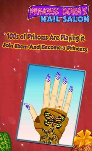 Princesse Dora Nail Salon - Jeux gratuits pour les filles 1
