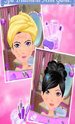Prom Night Salon Makeover:  Prom night party game 3