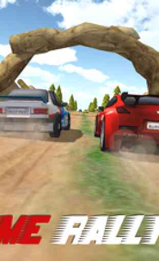 Rally Traffic Racer 3D. Dérive Réel Car Rider 1