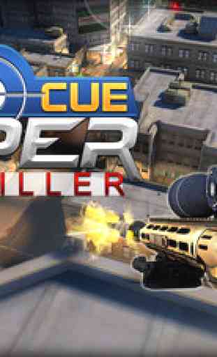 Rescue Police Sniper 3D - réel Crime City Sniper Assassin jeu 4