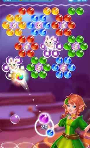 Rescue Witch Monster Pet Pop: Bubble Shooter Games 4