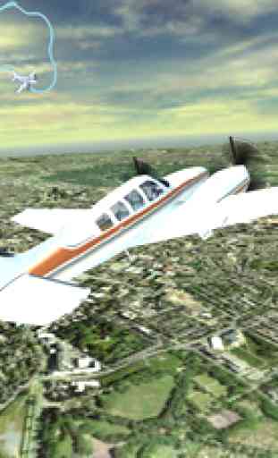 Simulation Pilot Flight réel: Drive airoplane 3D 4