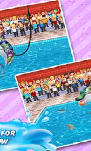 Spectacle de dauphins Party de piscine nettoyage 3