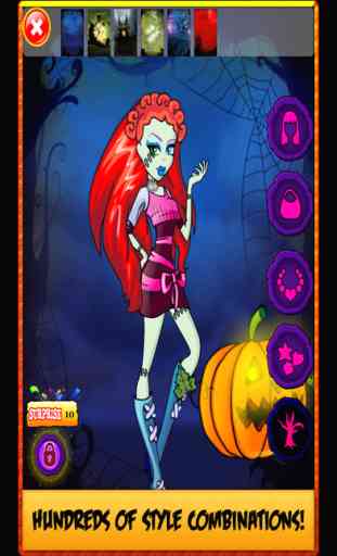 amusant Halloween habiller les jeux meilleur jeu de salon effrayant sorcière 3