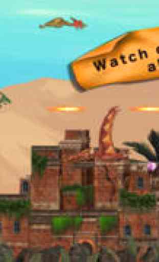 Bataille de Bébé Dragons - Top jeu gratuit  Smash Dragon Giant Dino War free 3