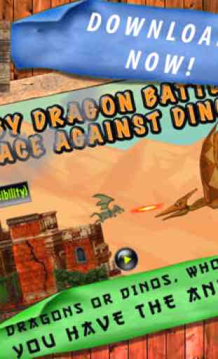 Bataille de Bébé Dragons - Top jeu gratuit  Smash Dragon Giant Dino War free 4