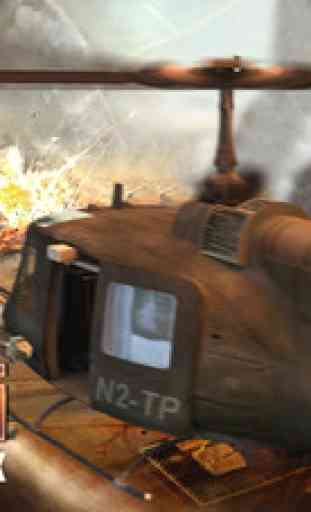 Hélicoptère russe Guerre 3D - Hélicoptère Gunship réel jeu de simulation de bataille 2