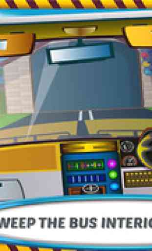 Lavage d'autobus scolaire & Garage – Salon de la petite voiture, plaisirs de l'été avec véhiculeSpa atelier de peinture, vinyle, couleurs, savon, nettoyage Automobile Shop 2