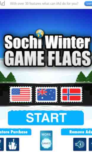 Les Jeux d'hiver de Sotchi - Devinez les drapeaux des nations concurrentes 4