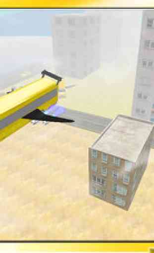 School Bus Jet 2016 - Aviation Transport Public Vol avec Extreme Parachutisme Air Stunts 3