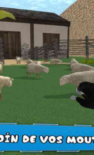 Sheep Run Dog Simulator 3D : Ferme agneau et laine Transport par camion Transporter et Avion 1